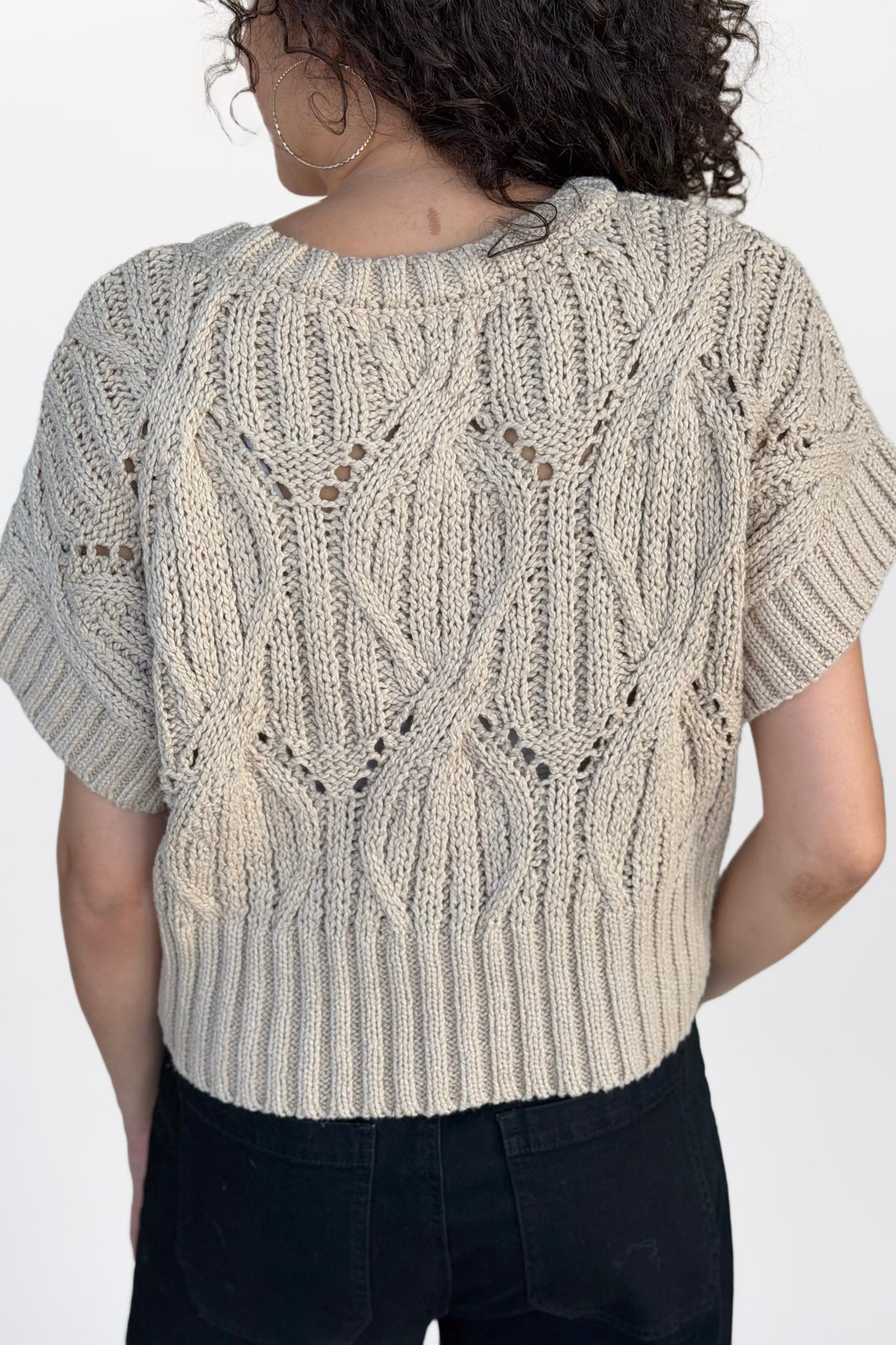 Heather Knit Top