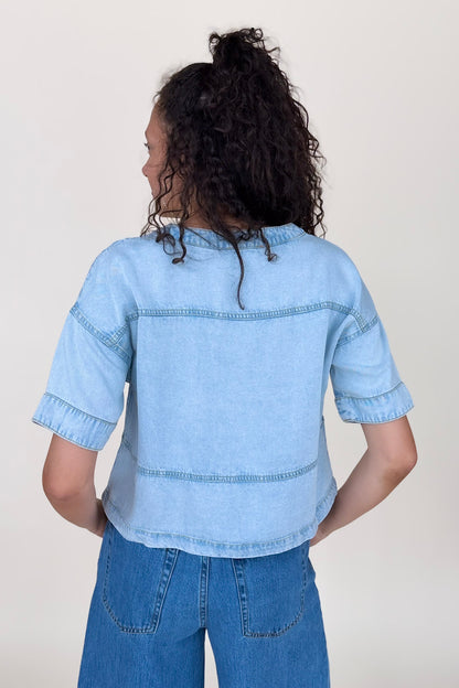 Brianne Denim Top