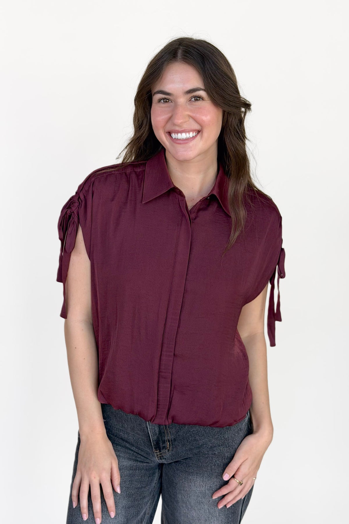 Remi Bubble Hem Top