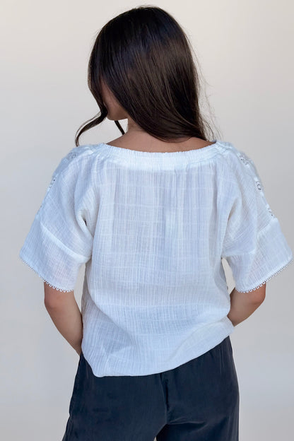 Georgia Gauze Top