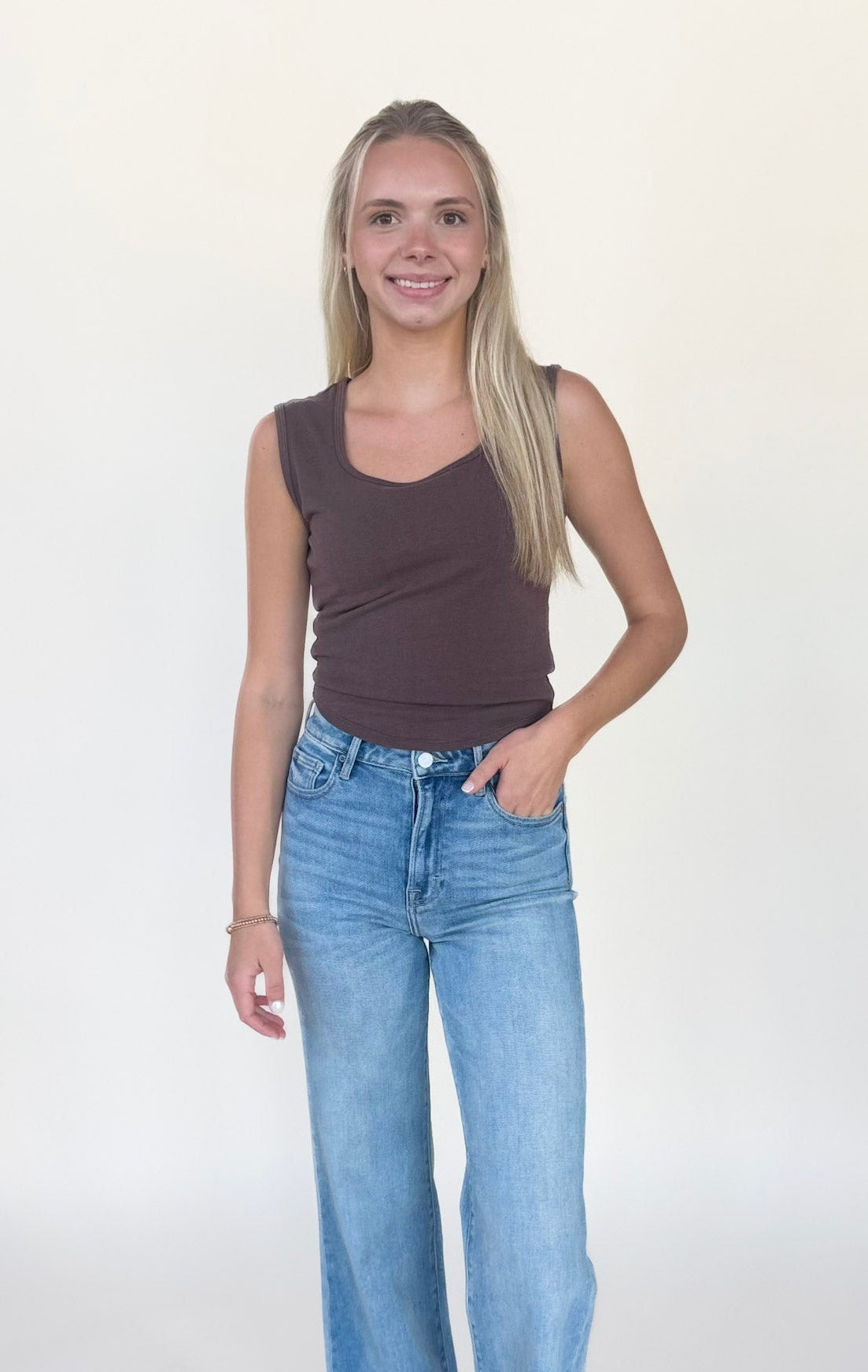 Addie Square Neck Top