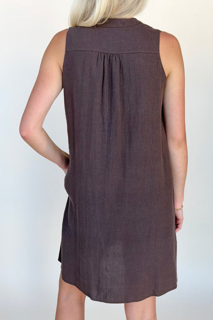 Olivia Linen Shift Dress