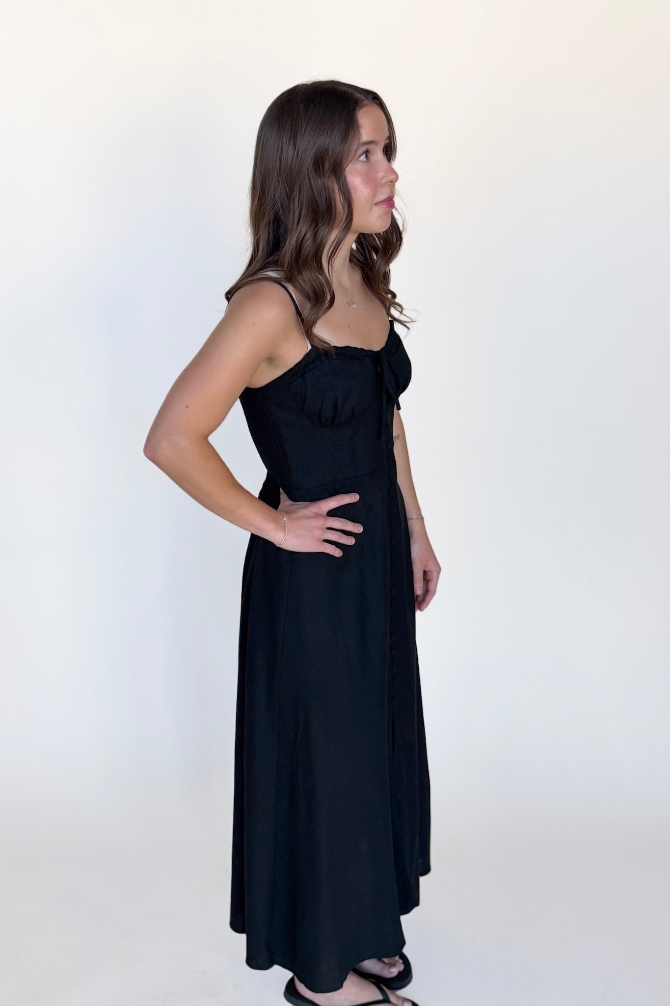Jordan Sweetheart Corset Midi Dress