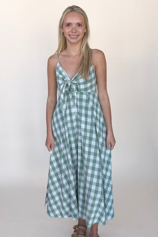 Sloane Gingham Dress