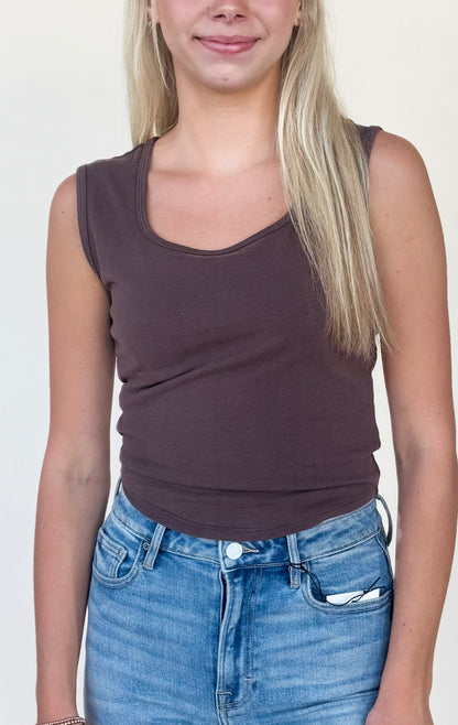 Addie Square Neck Top