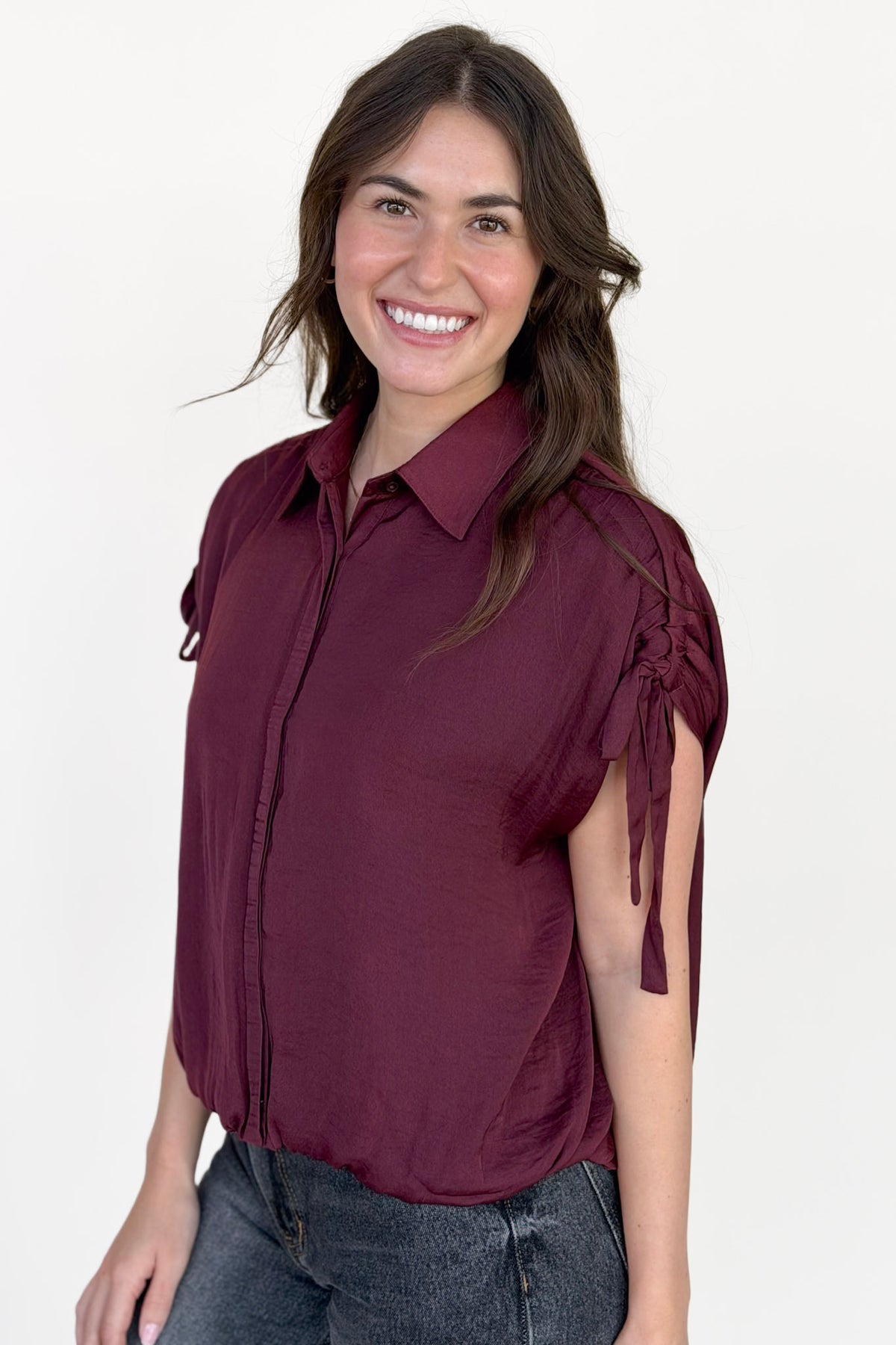 Remi Bubble Hem Top