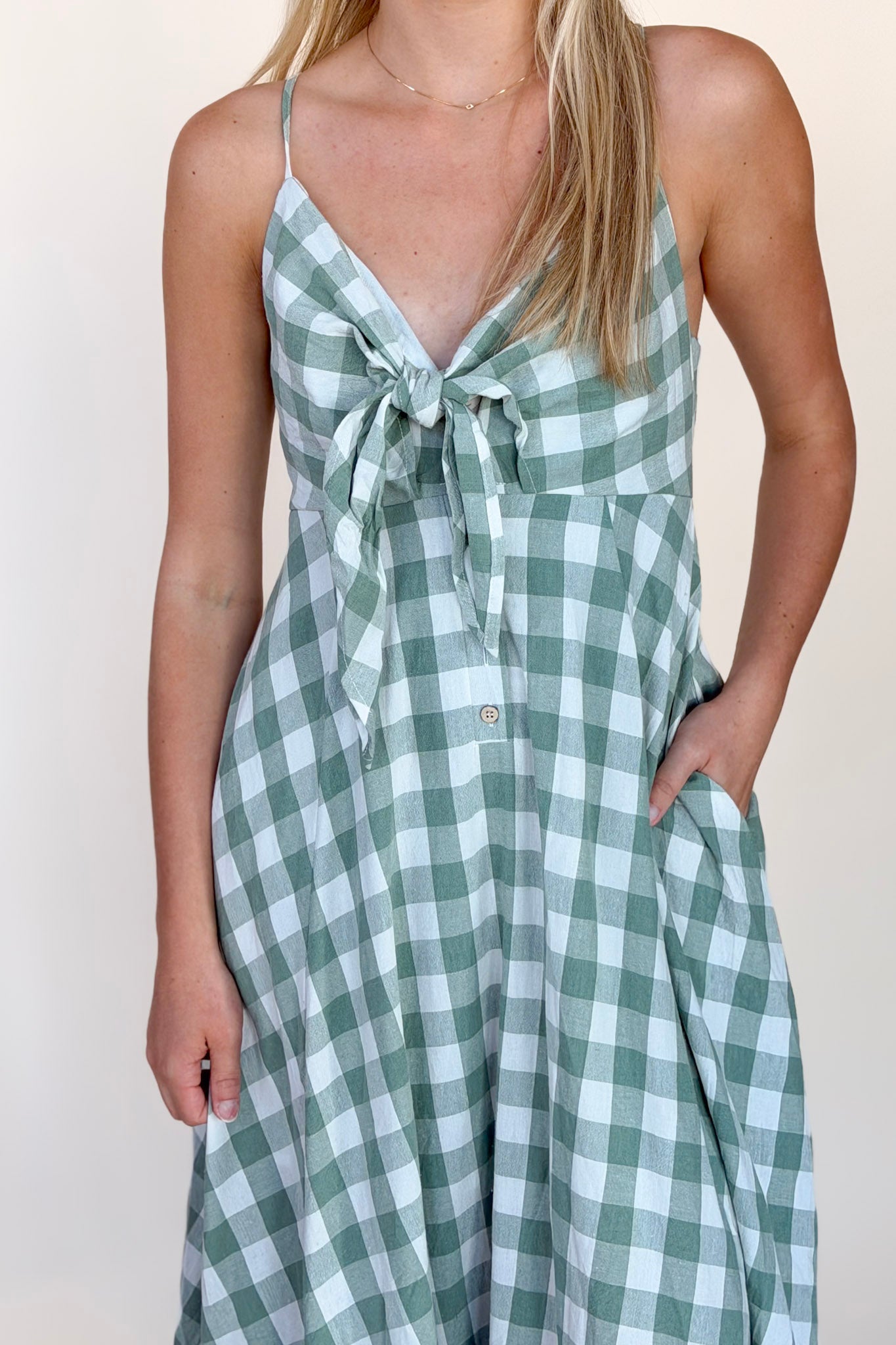 Sloane Gingham Dress