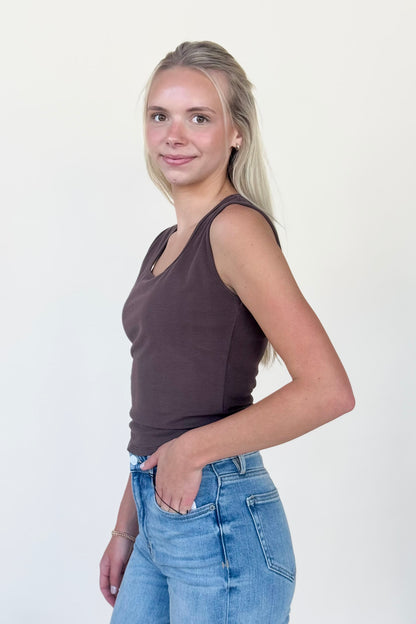 Addie Square Neck Top