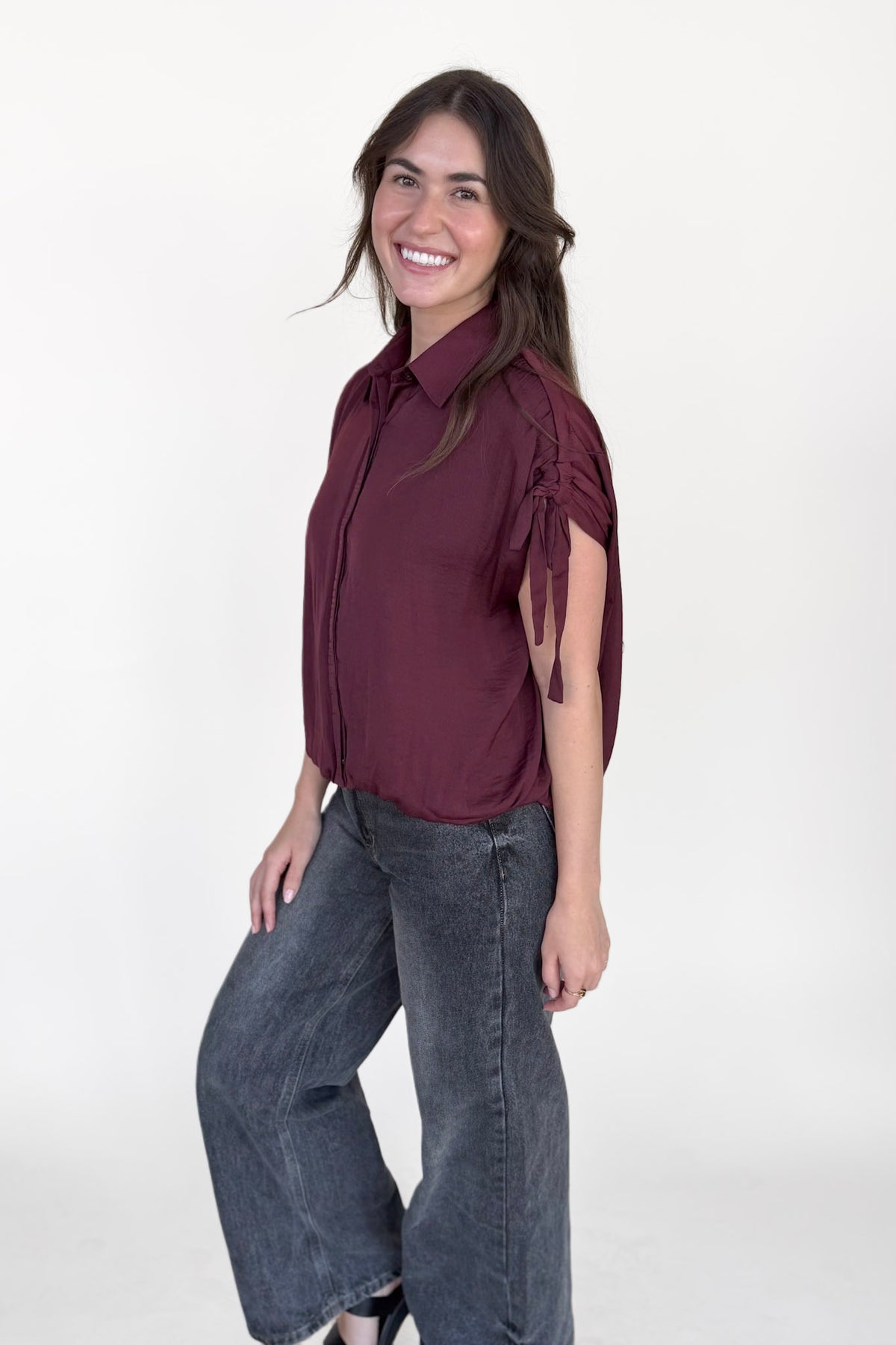 Remi Bubble Hem Top