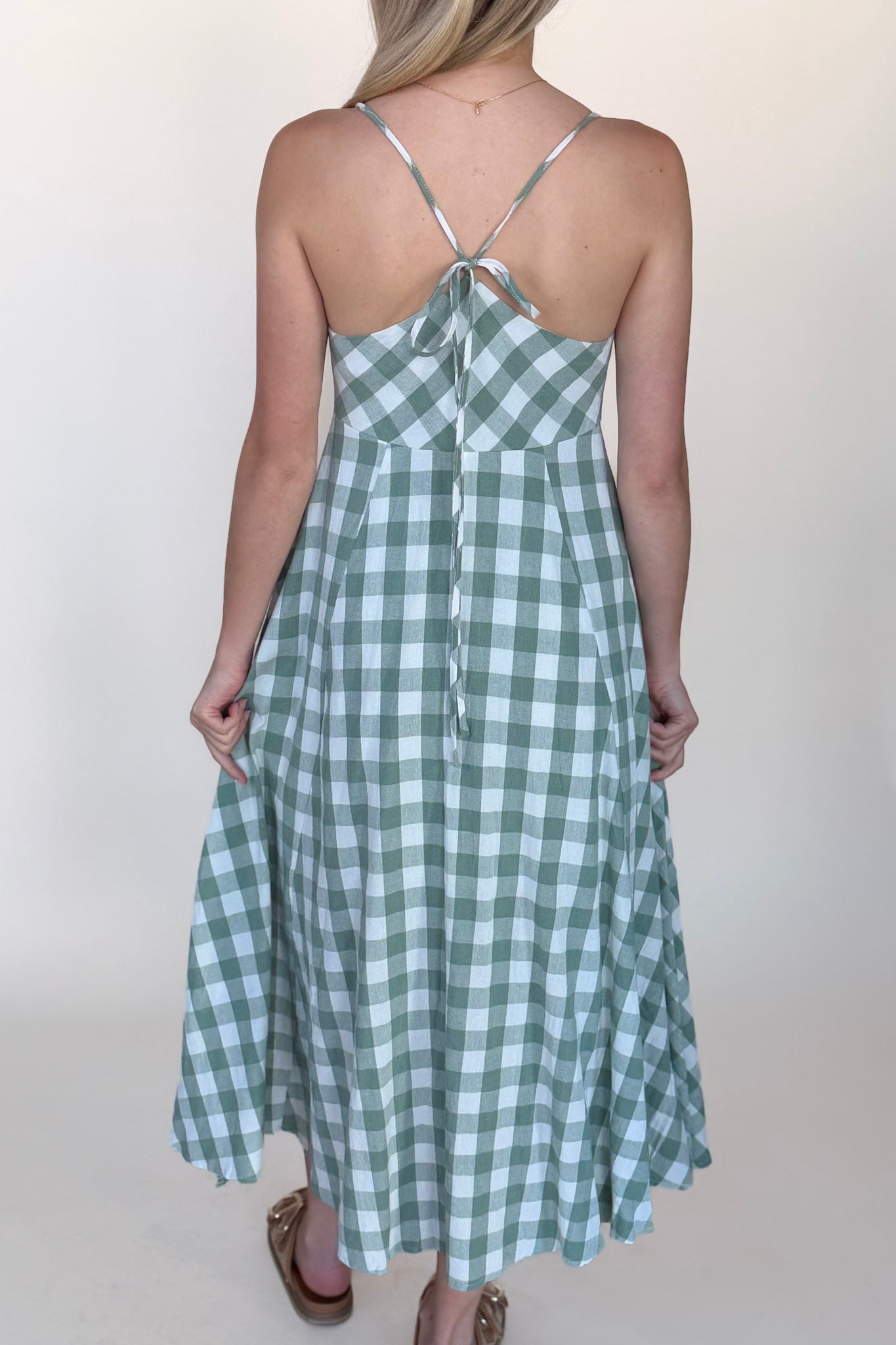 Sloane Gingham Dress