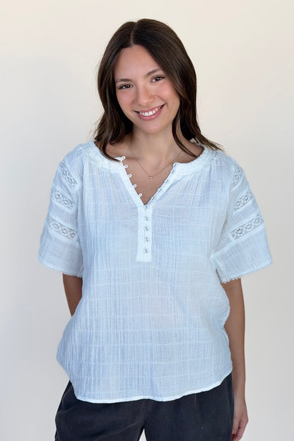 Georgia Gauze Top
