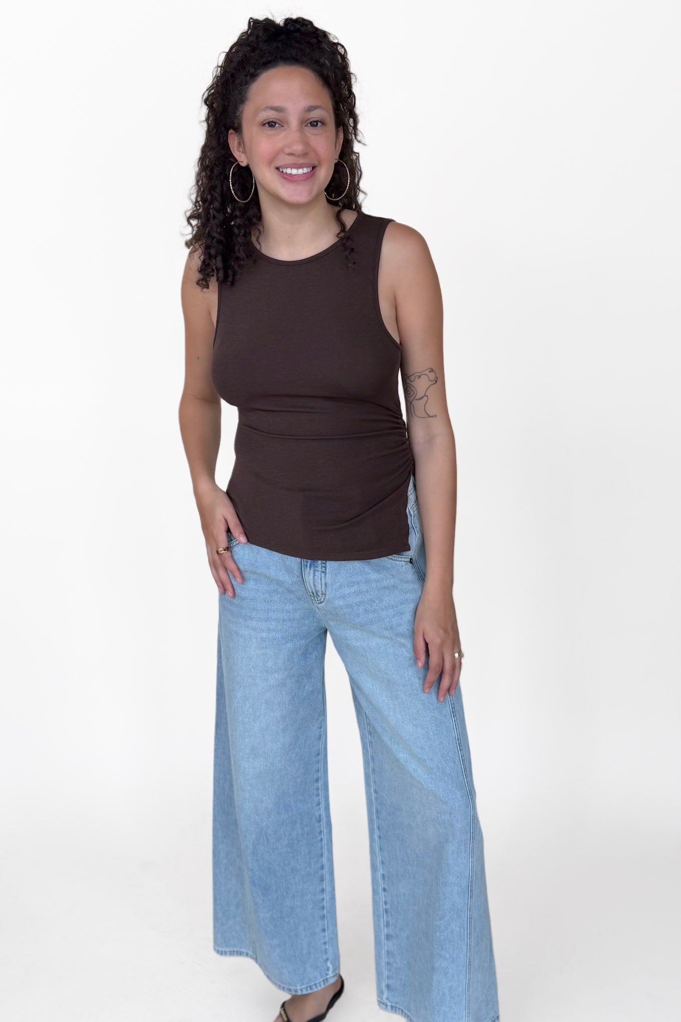 Annie Ruched Tank