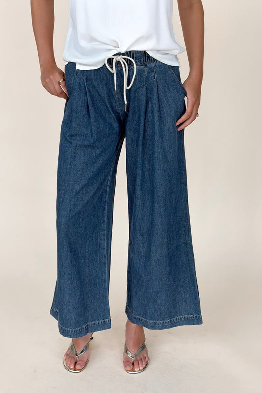 Veronica Elastic Waist Pant