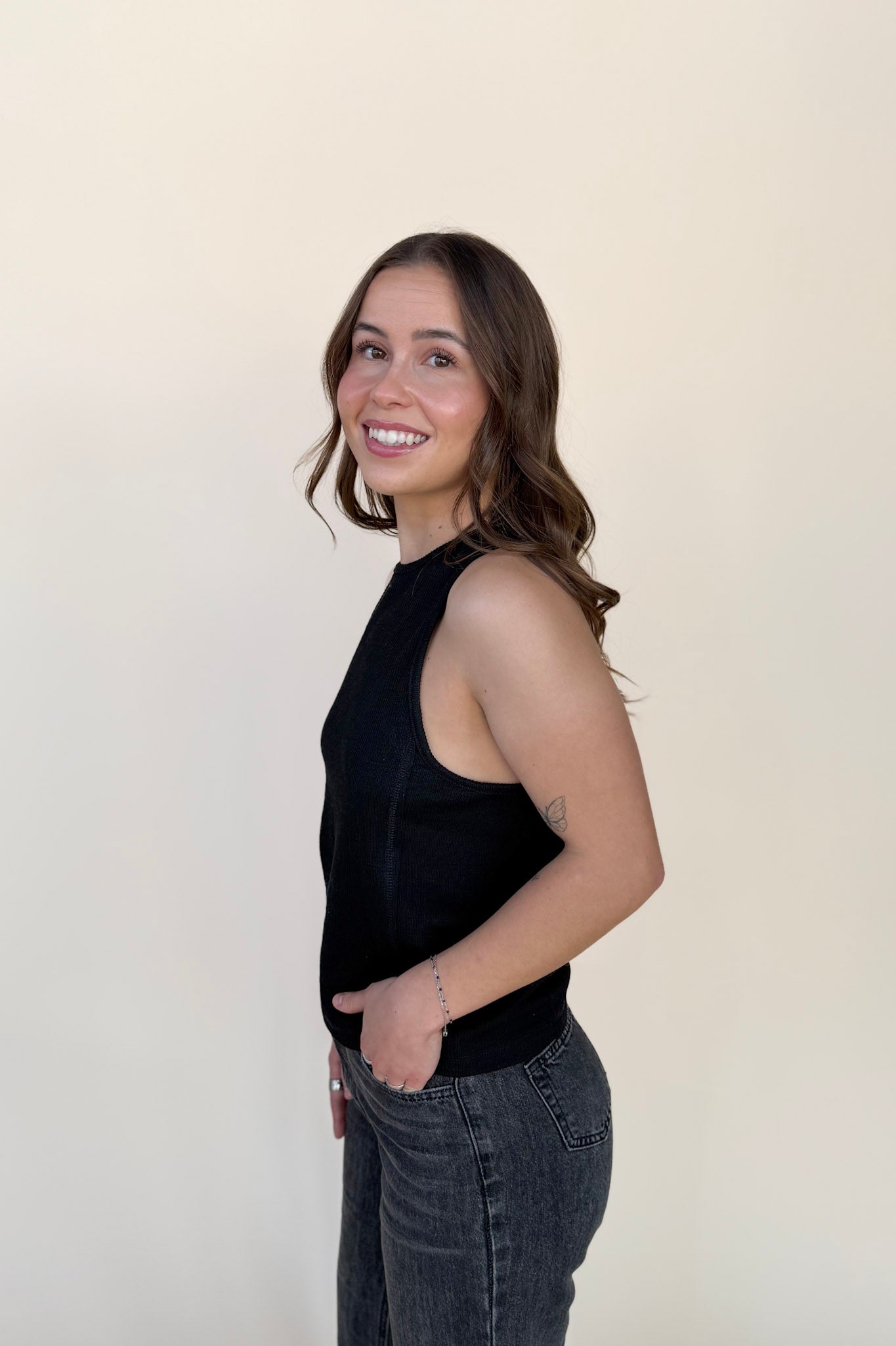 Jaci Ribbed Tank
