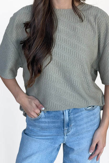 Jenny Textured Top