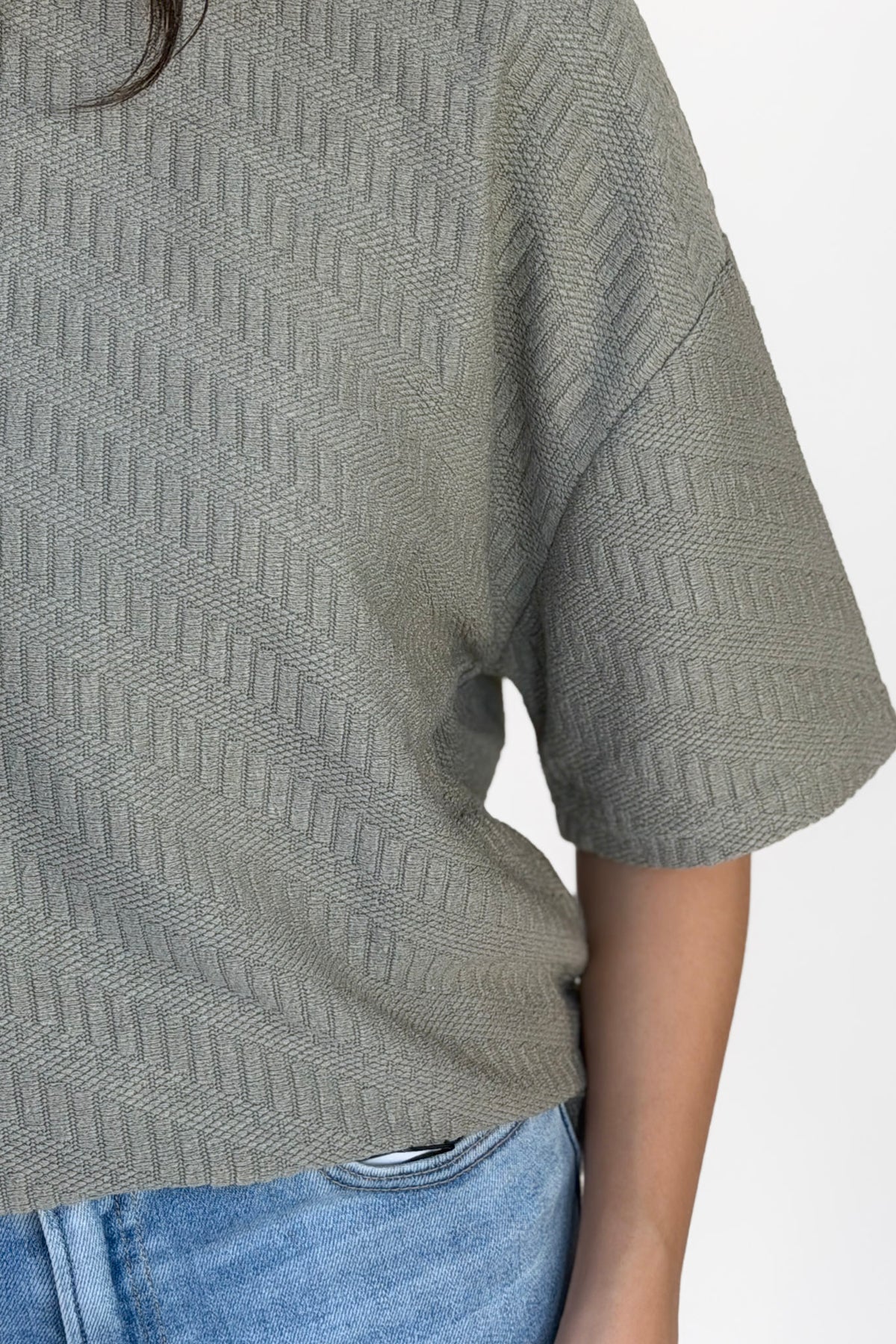 Jenny Textured Top