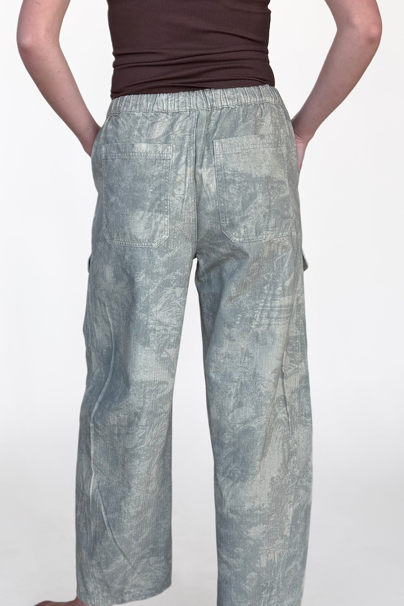 Bailey Print Cargo Pant
