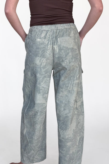 Bailey Print Cargo Pant