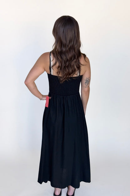 Jordan Sweetheart Corset Midi Dress