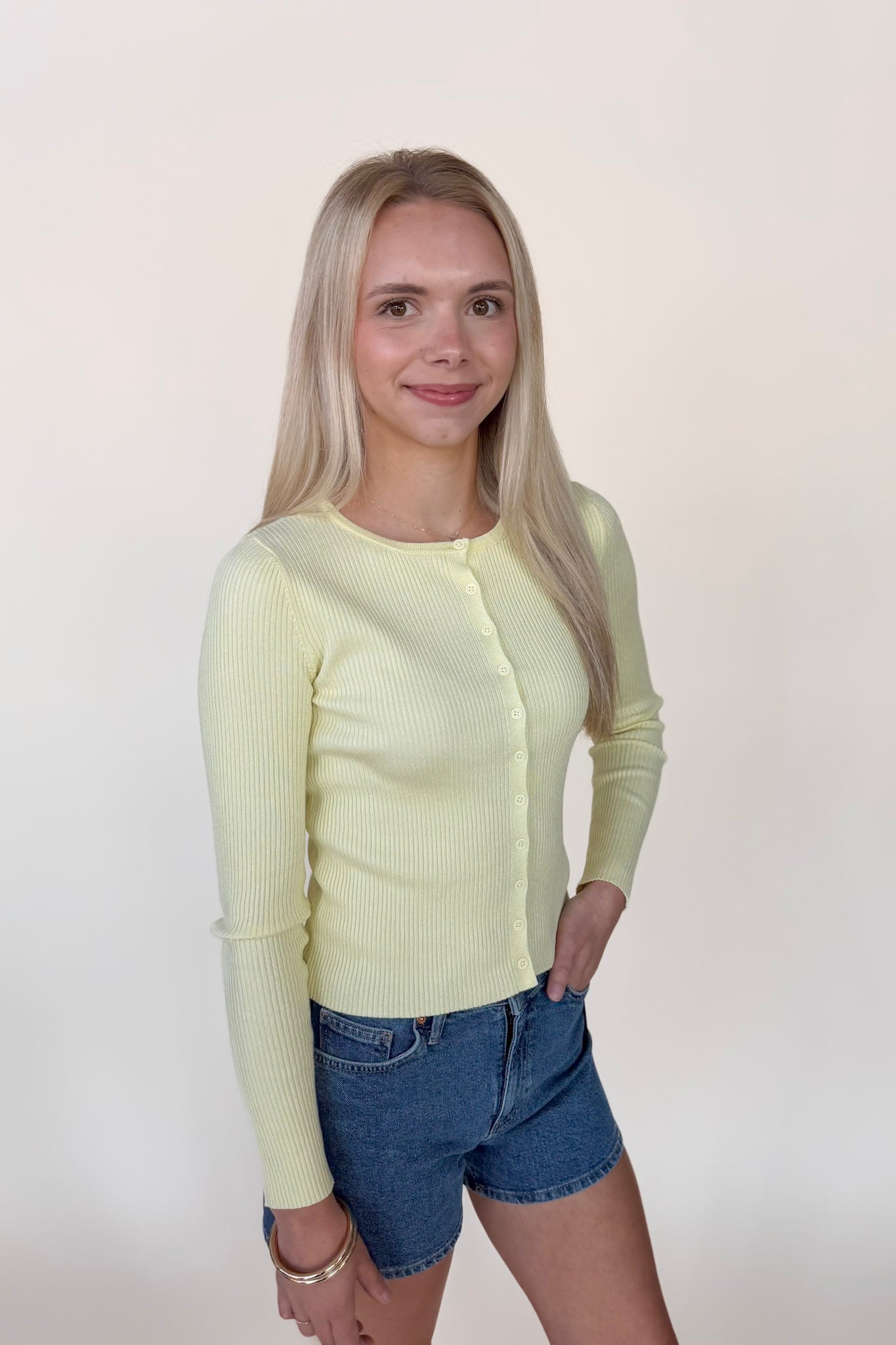 Gemma Button Front Cardigan