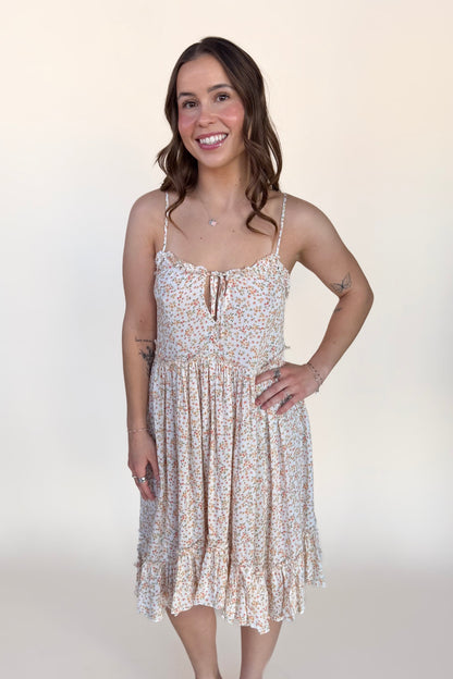 Dawn Floral Print Mini Dess