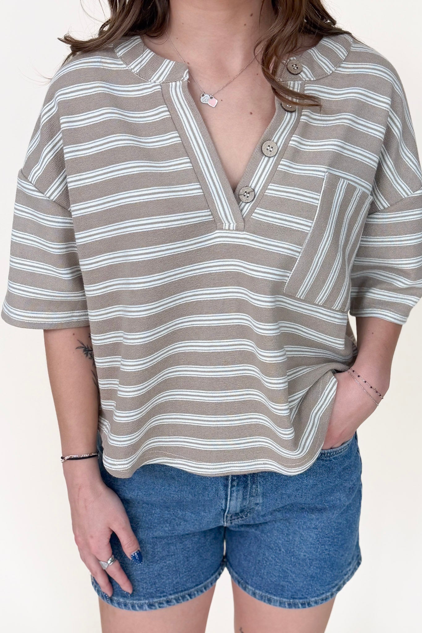 Lainey Boxy Knit Top