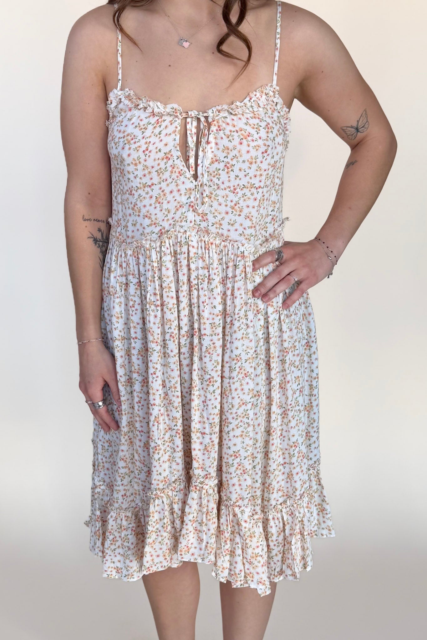 Dawn Floral Print Mini Dess