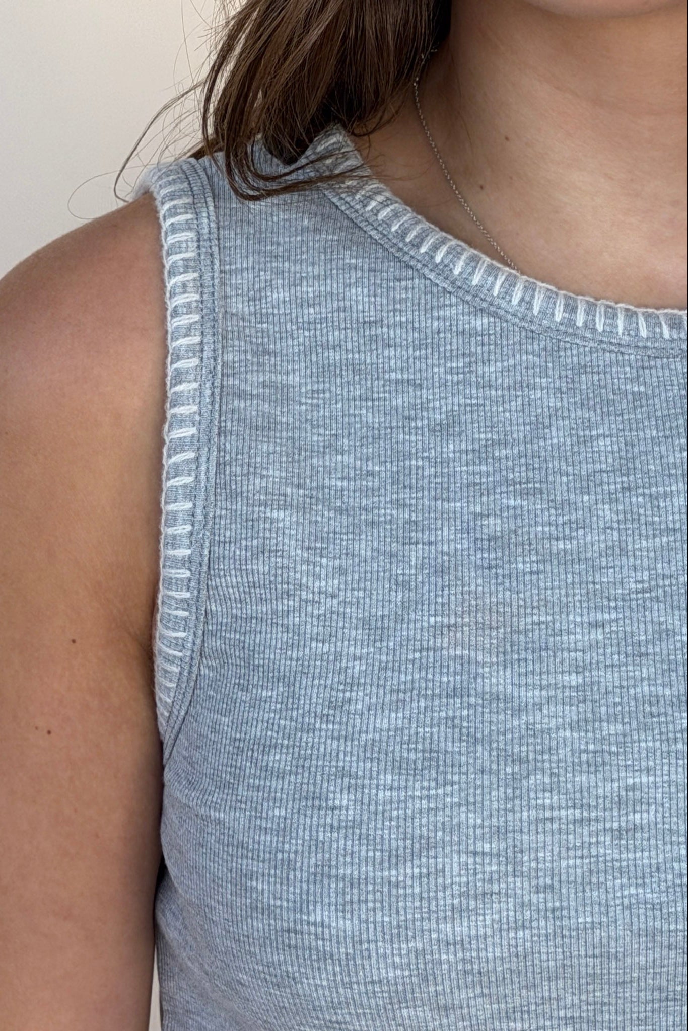 Lauren Ribbed Tank