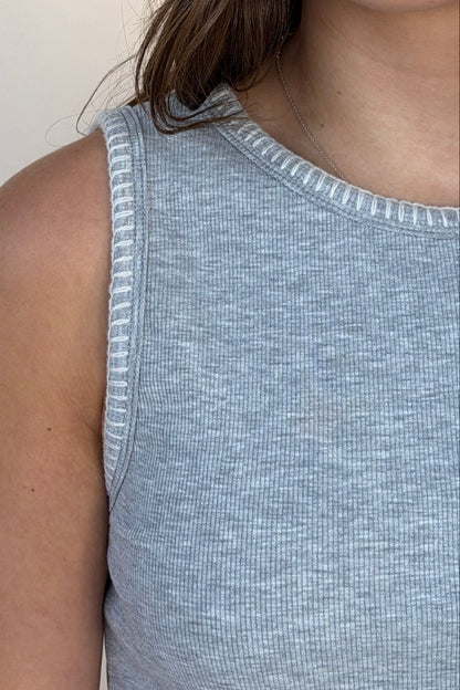 Lauren Ribbed Tank