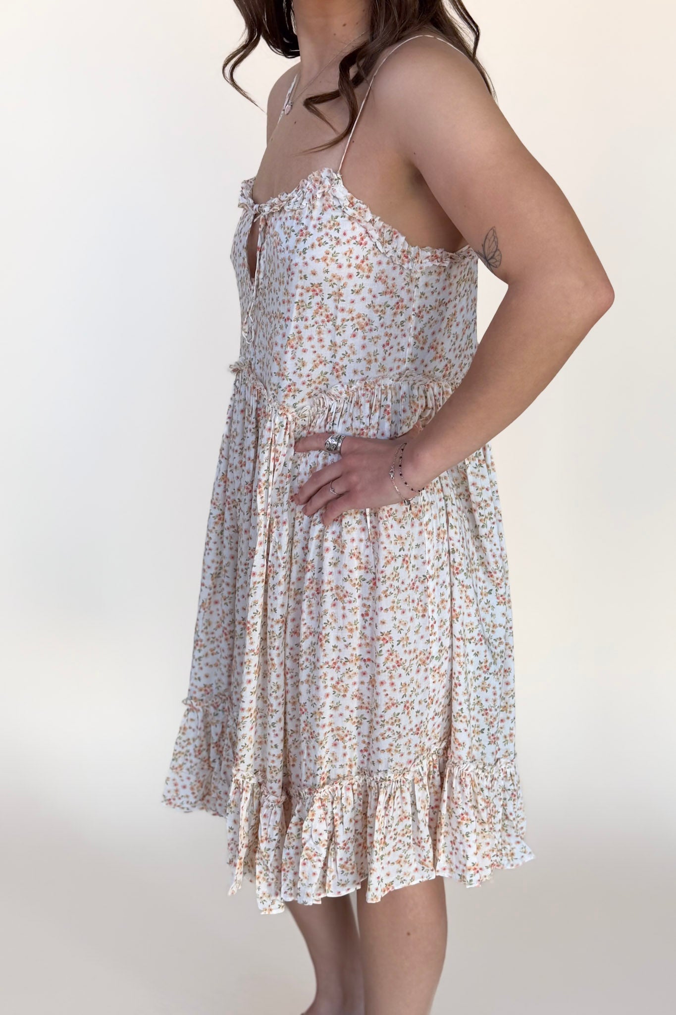Dawn Floral Print Mini Dess
