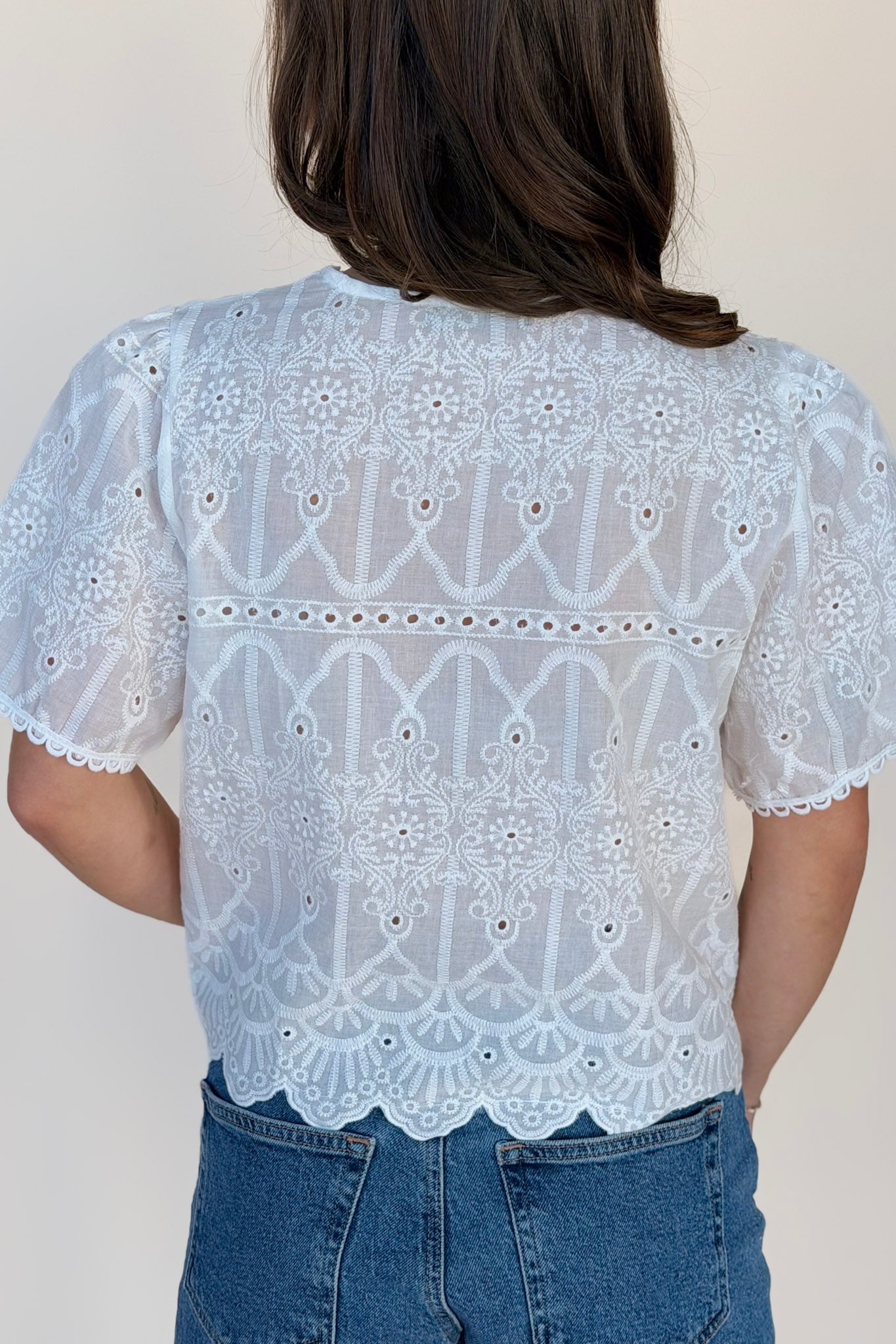 Kenzie Embroidered Blouse