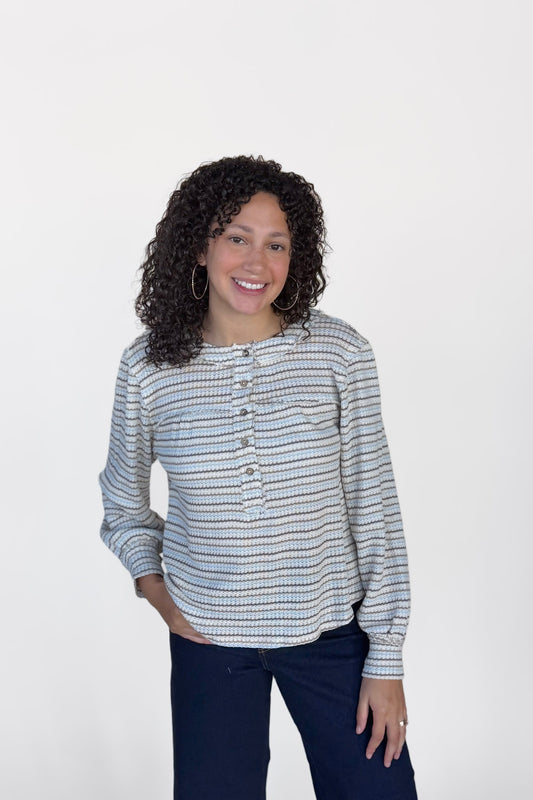 Tara Striped Top