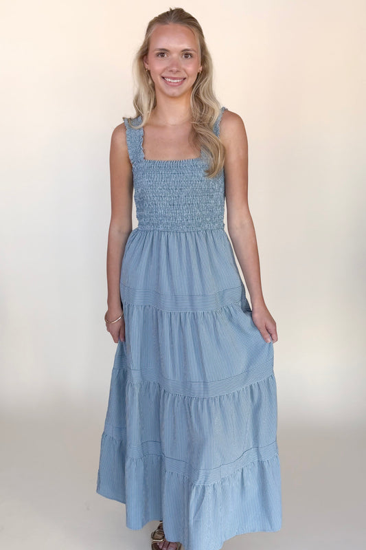 Kaia Striped Dress