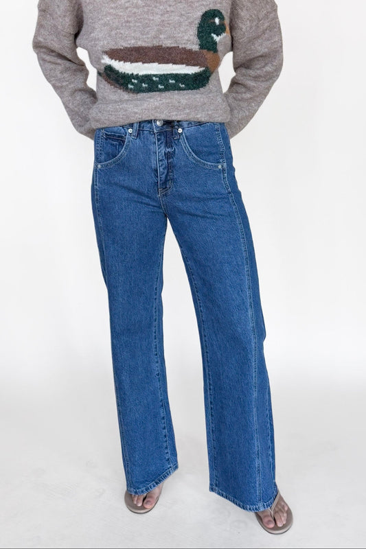 Chrissy Wide Leg Denim