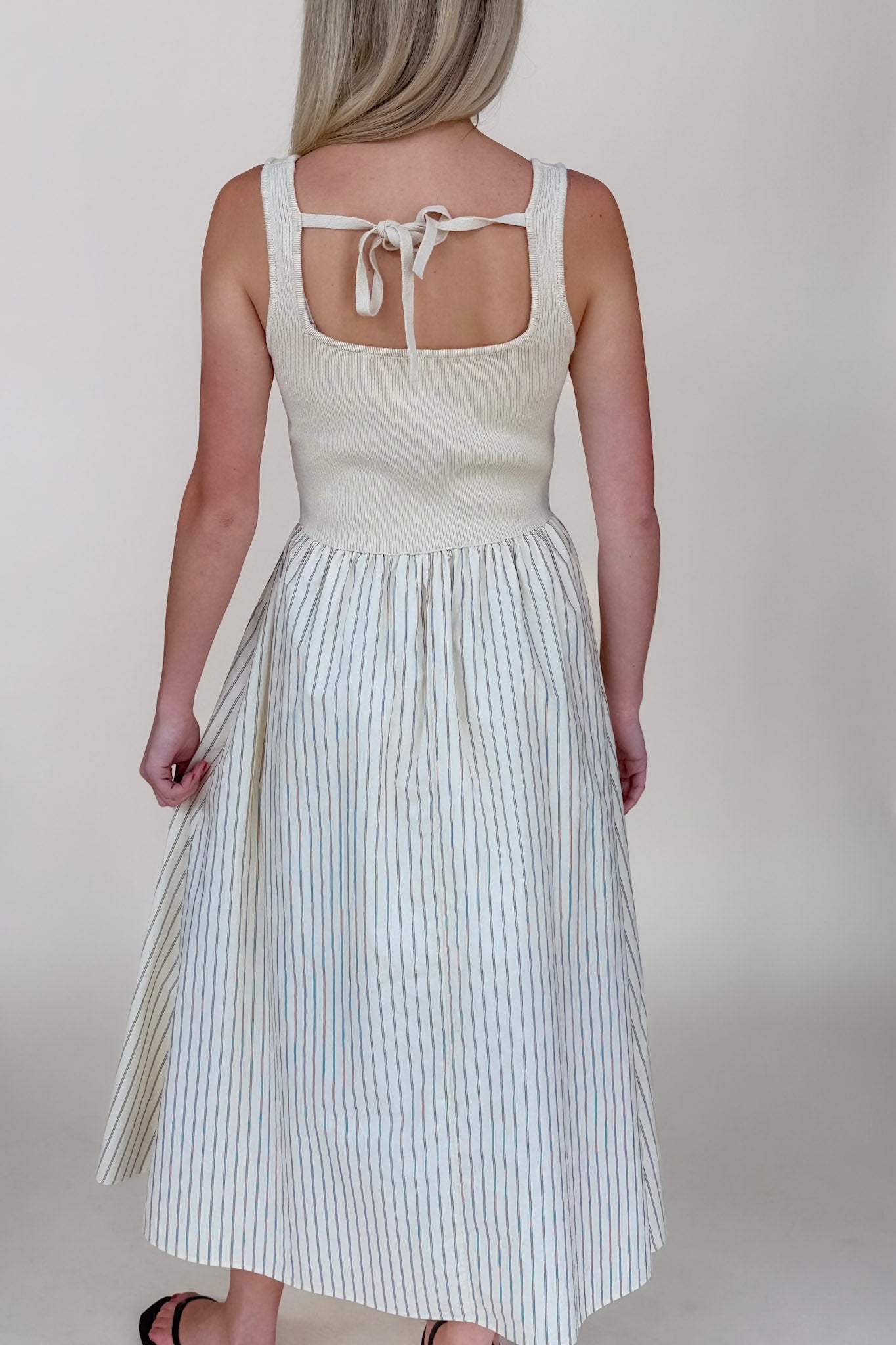 Dani Stripe Midi Dress