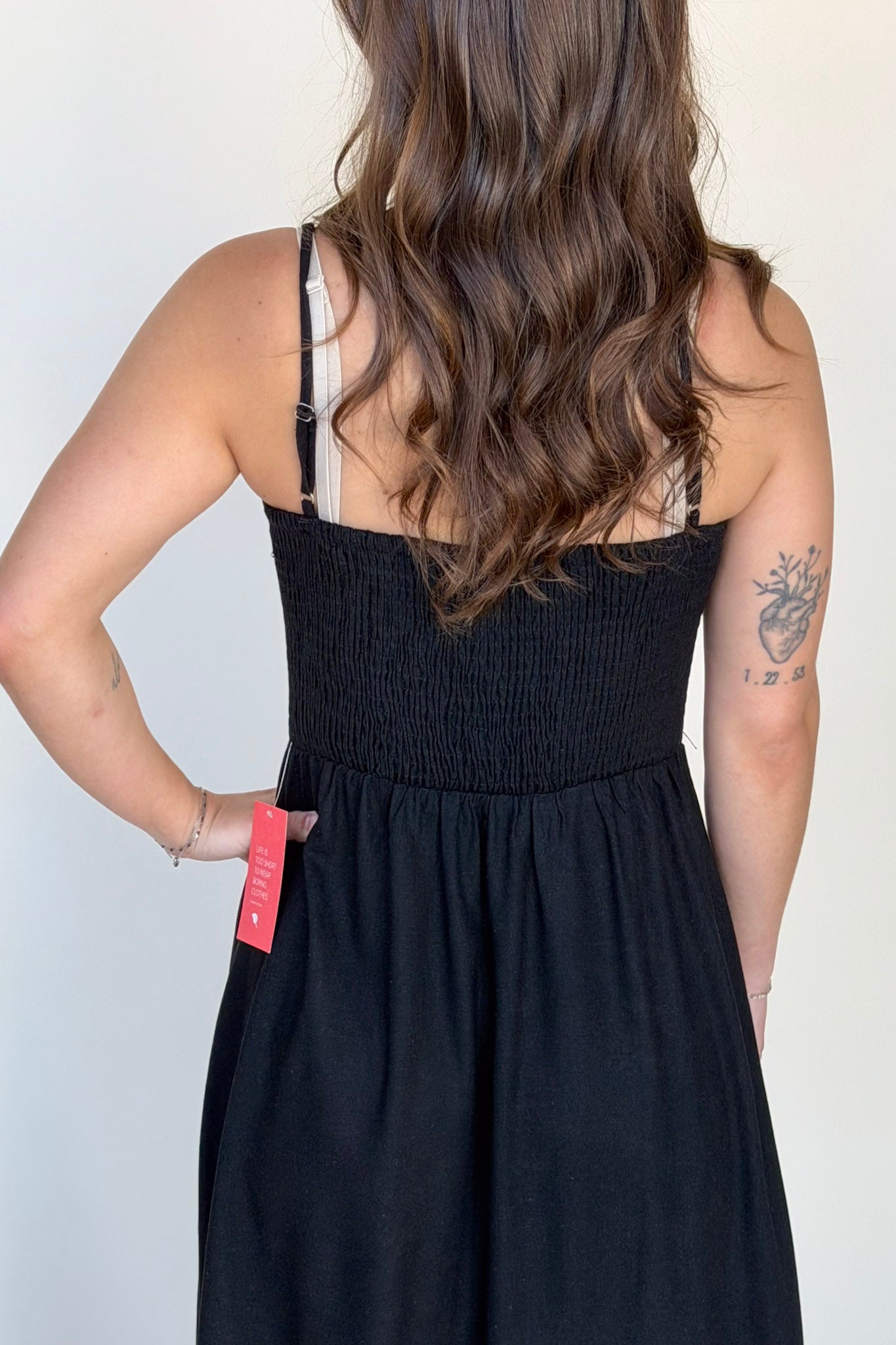 Jordan Sweetheart Corset Midi Dress