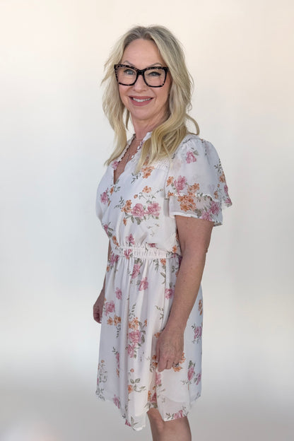 Elora Floral Mini Dress