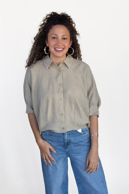 Ella Satin Blouse