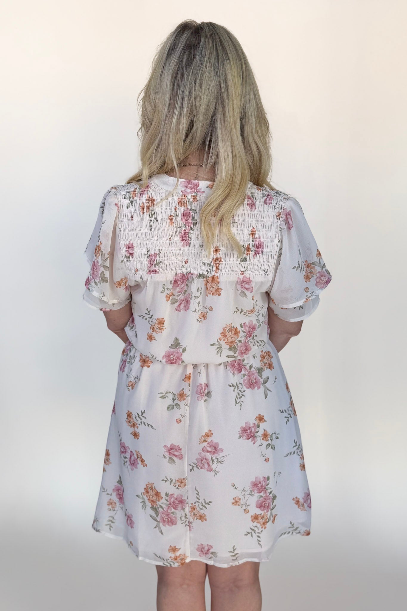 Elora Floral Mini Dress