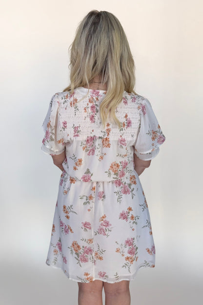 Elora Floral Mini Dress