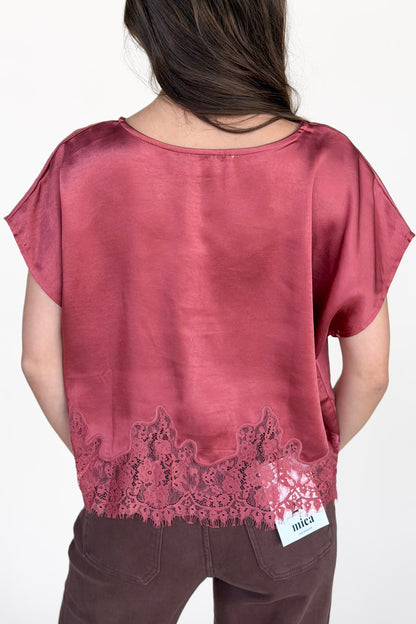 Ruby Lace Blouse