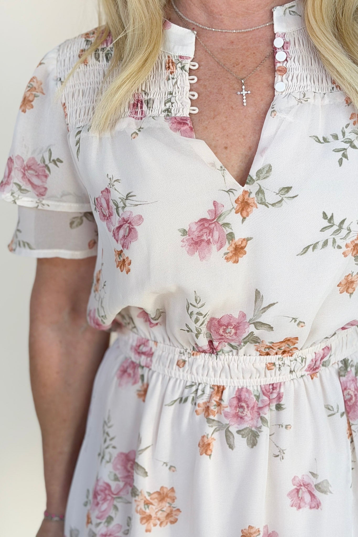 Elora Floral Mini Dress