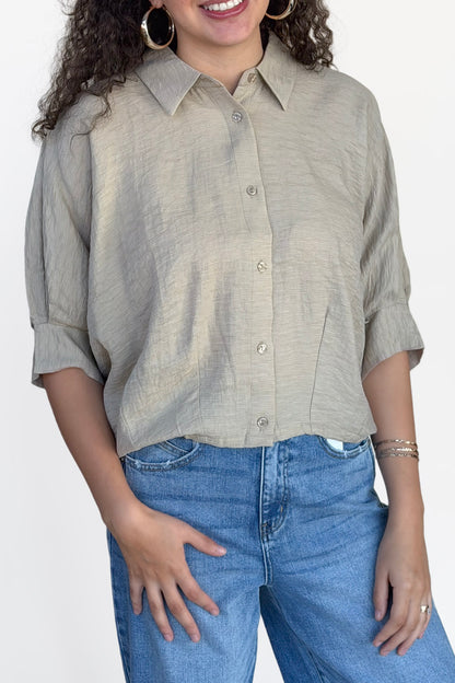 Ella Satin Blouse