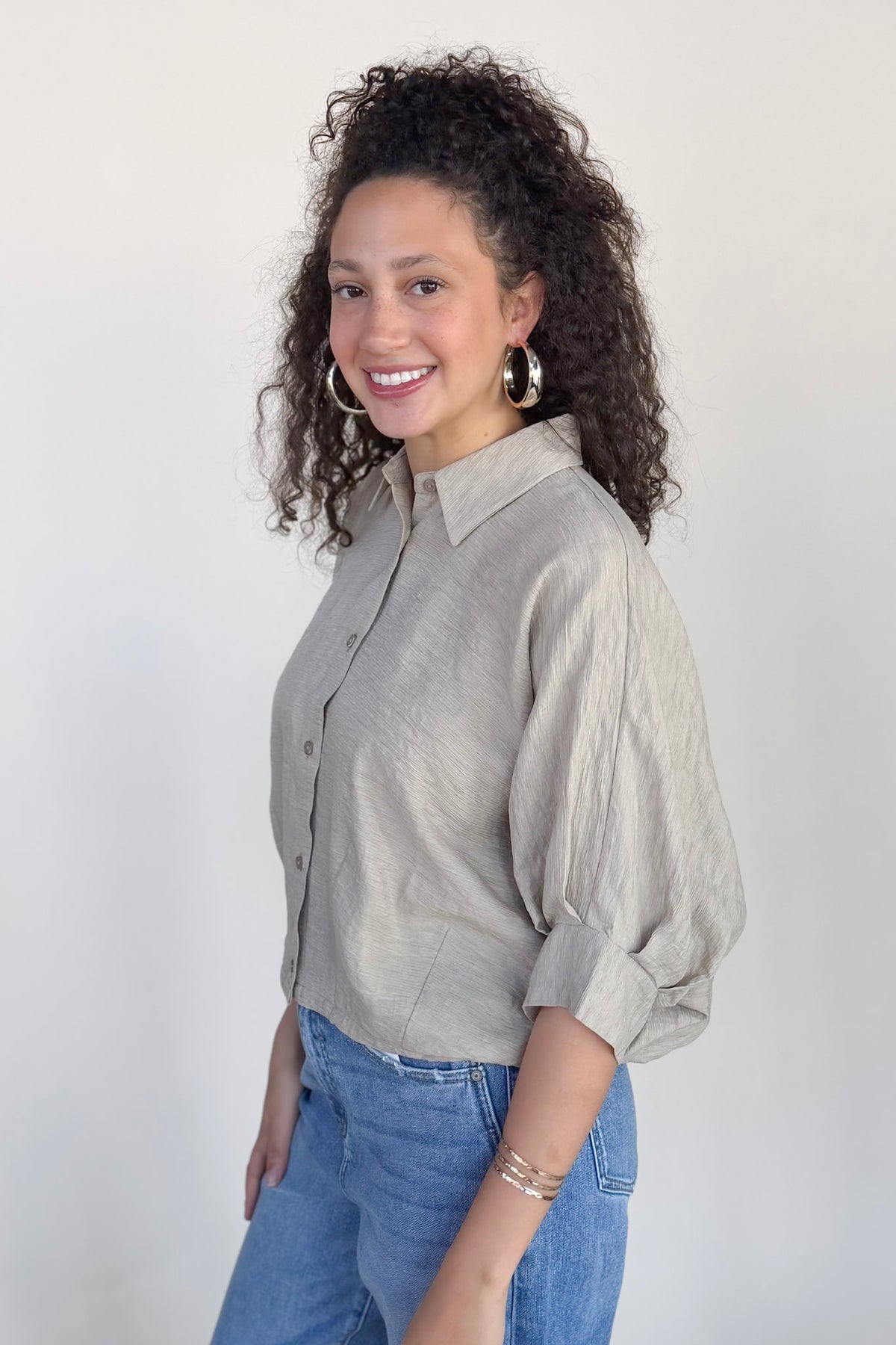 Ella Satin Blouse