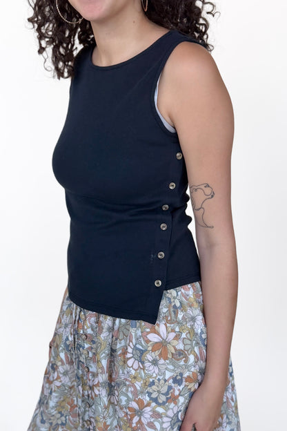 Adelyn Button Detail Tank