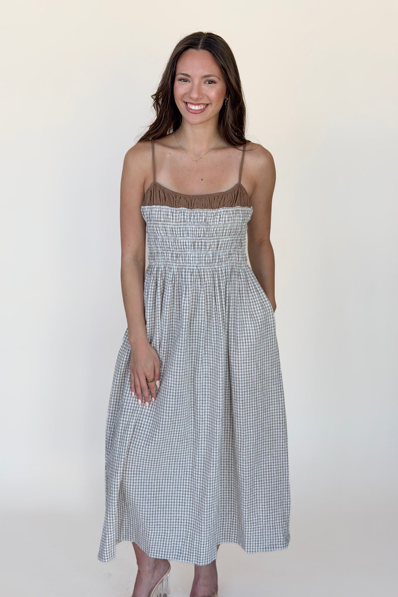 Ella Gigham Dress