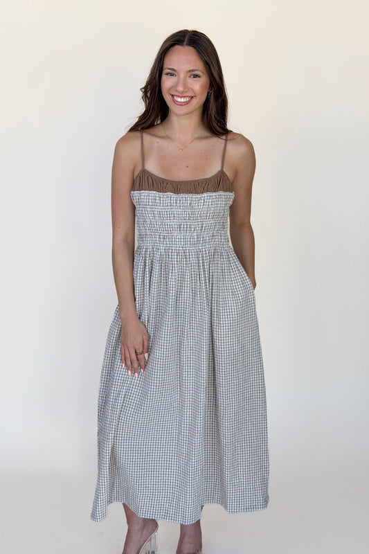 Ella Gigham Dress