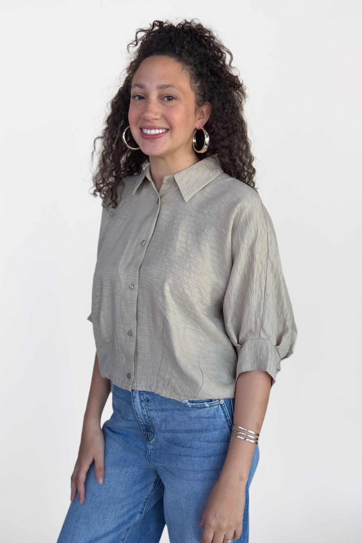 Ella Satin Blouse