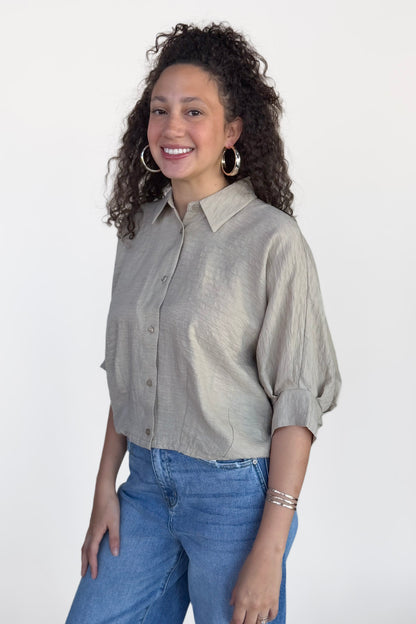 Ella Satin Blouse