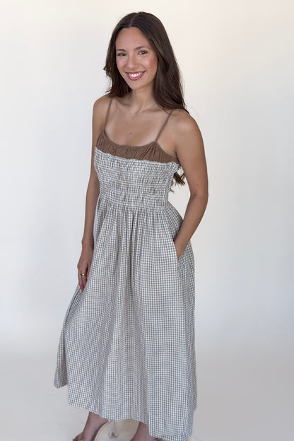 Ella Gigham Dress